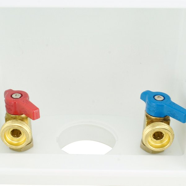 Apollo Expansion Pex 1/2 in. Brass PEX-A Barb Washing Machine Outlet Box EPXBOXWM